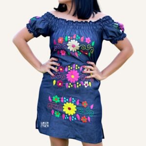 Vestido 3 Flores