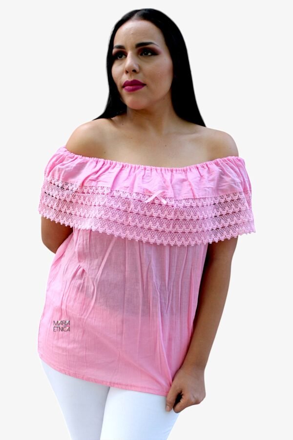Blusa Campesina Lisa - Imagen 2